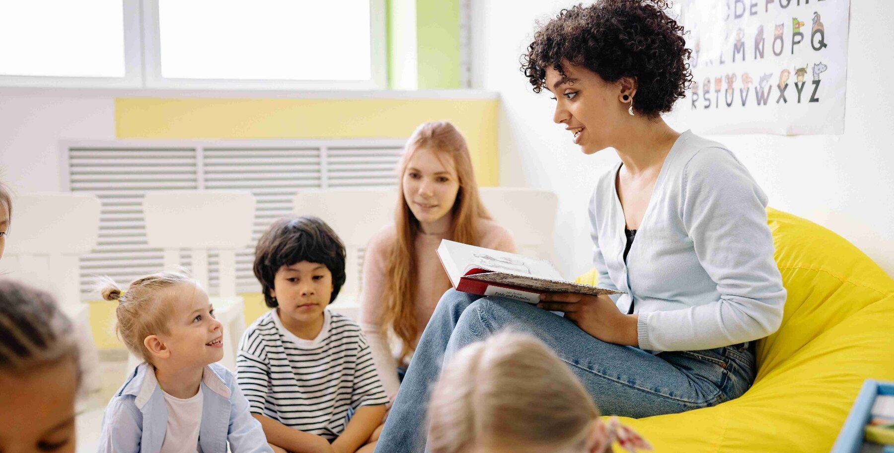 story telling to students - new year activities for students